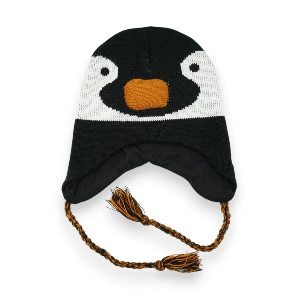 PENGUIN HAT Knit Kined bird Adult‎ Hat ICE HOCKEY ~ Seaworld